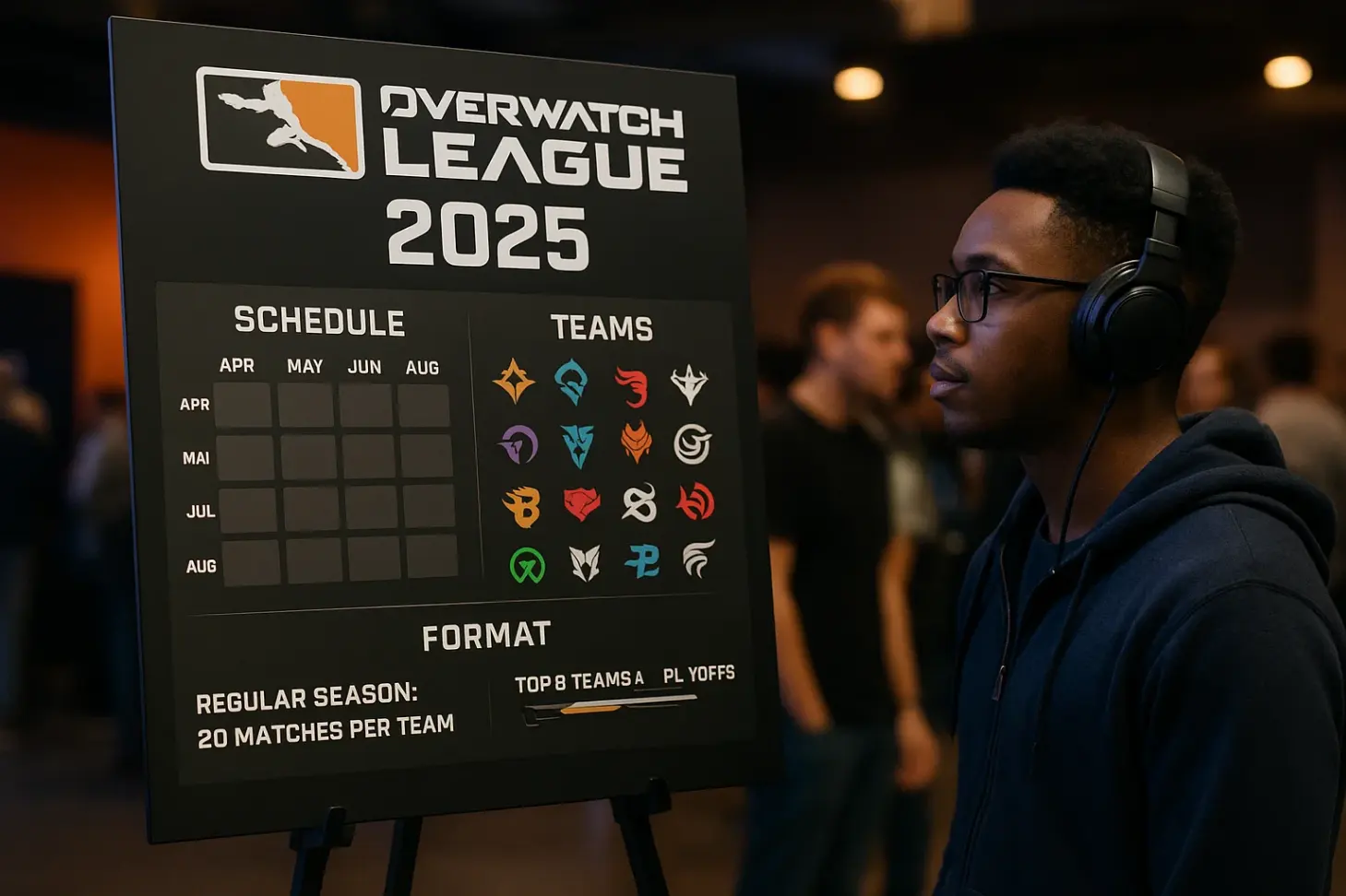 Overwatch League 2025: календарь, команды и формат